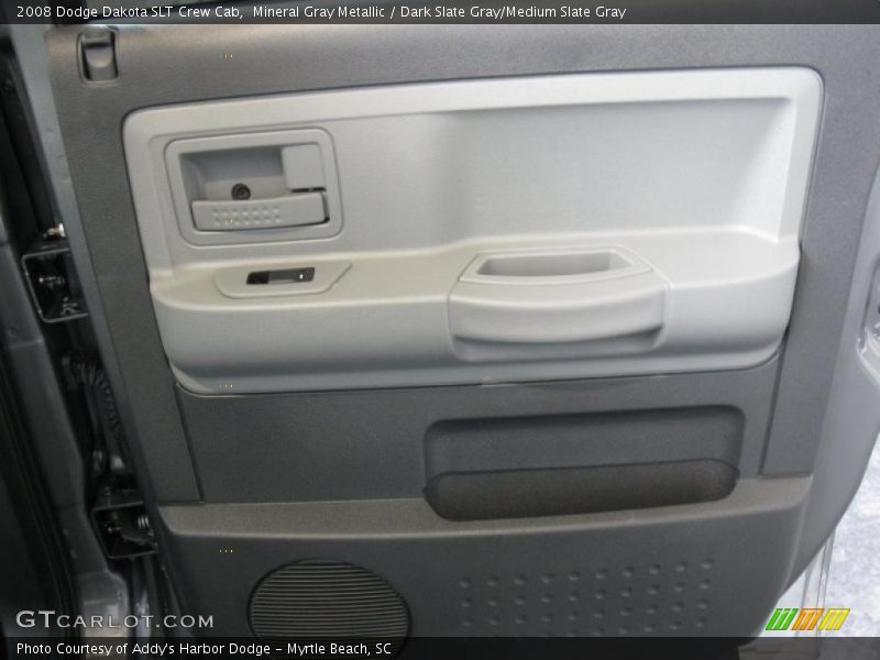 Mineral Gray Metallic / Dark Slate Gray/Medium Slate Gray 2008 Dodge Dakota SLT Crew Cab