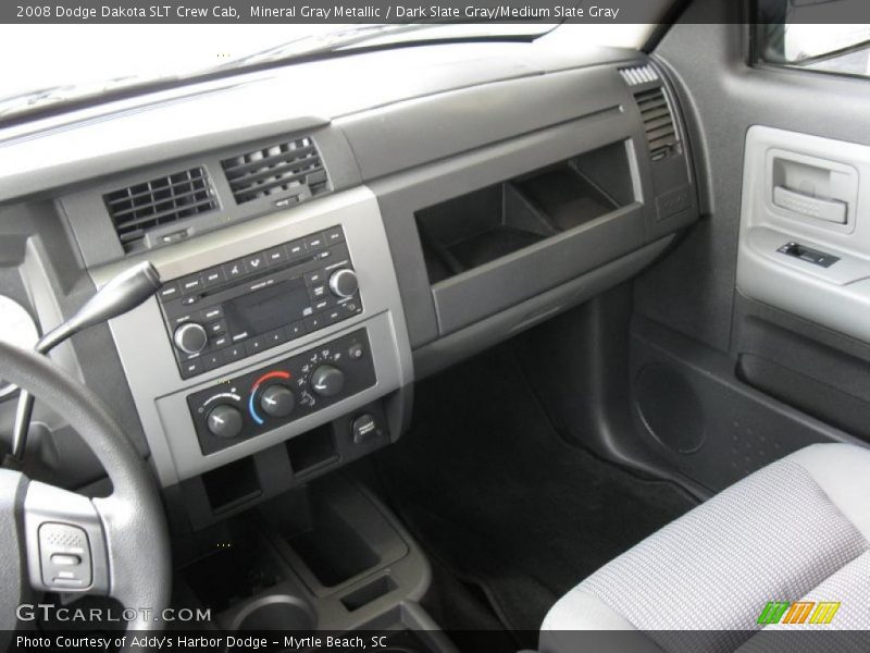 Mineral Gray Metallic / Dark Slate Gray/Medium Slate Gray 2008 Dodge Dakota SLT Crew Cab