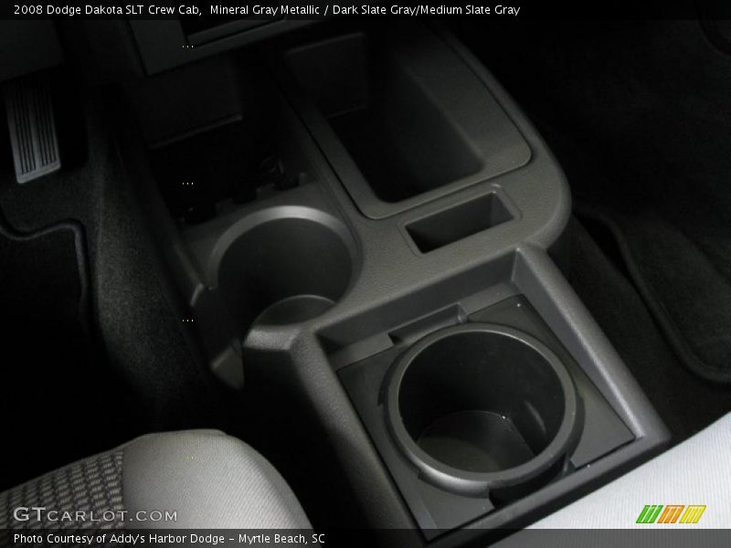 Mineral Gray Metallic / Dark Slate Gray/Medium Slate Gray 2008 Dodge Dakota SLT Crew Cab