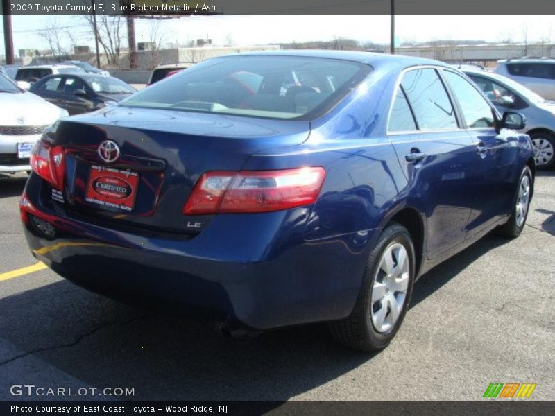 Blue Ribbon Metallic / Ash 2009 Toyota Camry LE