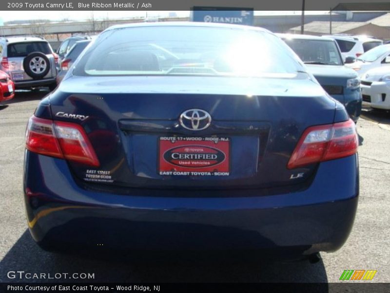 Blue Ribbon Metallic / Ash 2009 Toyota Camry LE