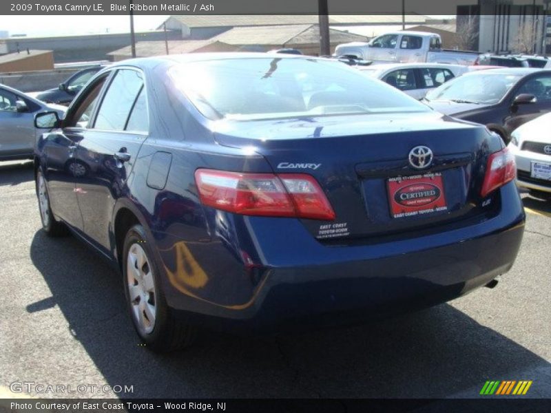 Blue Ribbon Metallic / Ash 2009 Toyota Camry LE