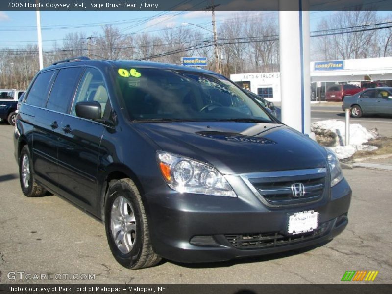 Sage Brush Pearl / Ivory 2006 Honda Odyssey EX-L