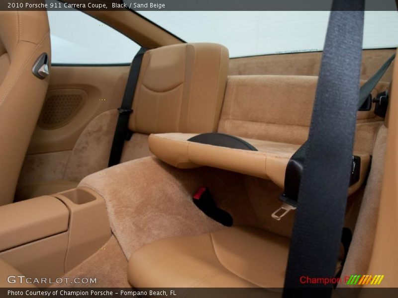 Black / Sand Beige 2010 Porsche 911 Carrera Coupe