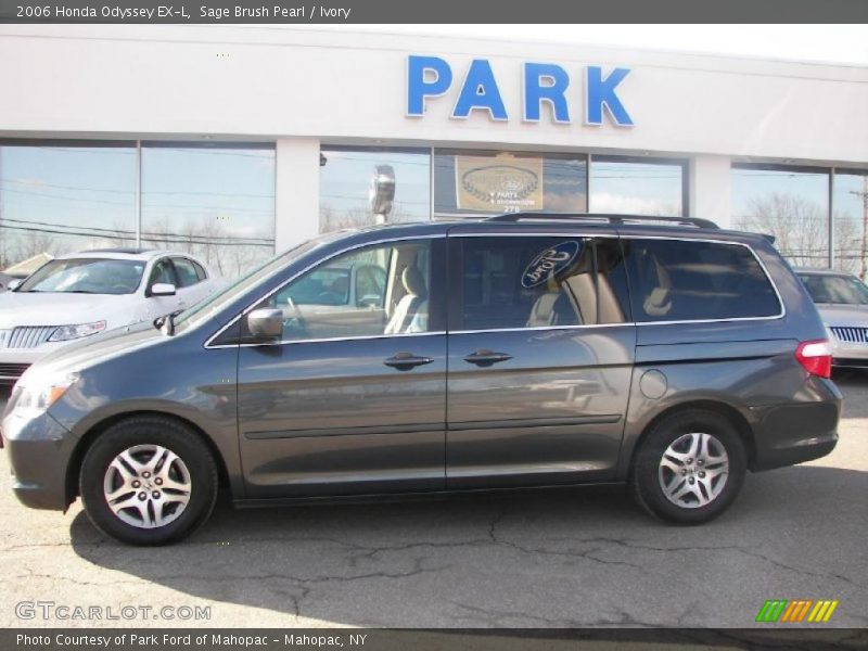 Sage Brush Pearl / Ivory 2006 Honda Odyssey EX-L