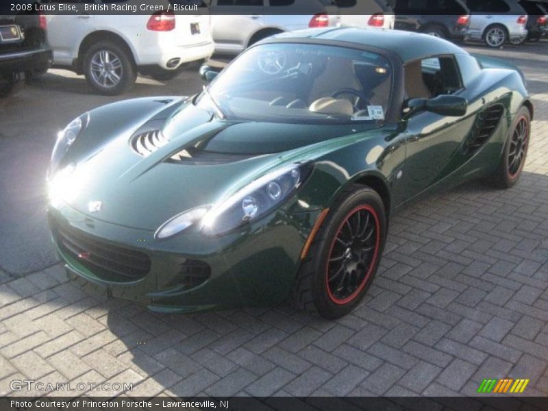 British Racing Green / Biscuit 2008 Lotus Elise