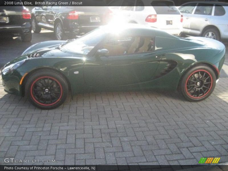 British Racing Green / Biscuit 2008 Lotus Elise