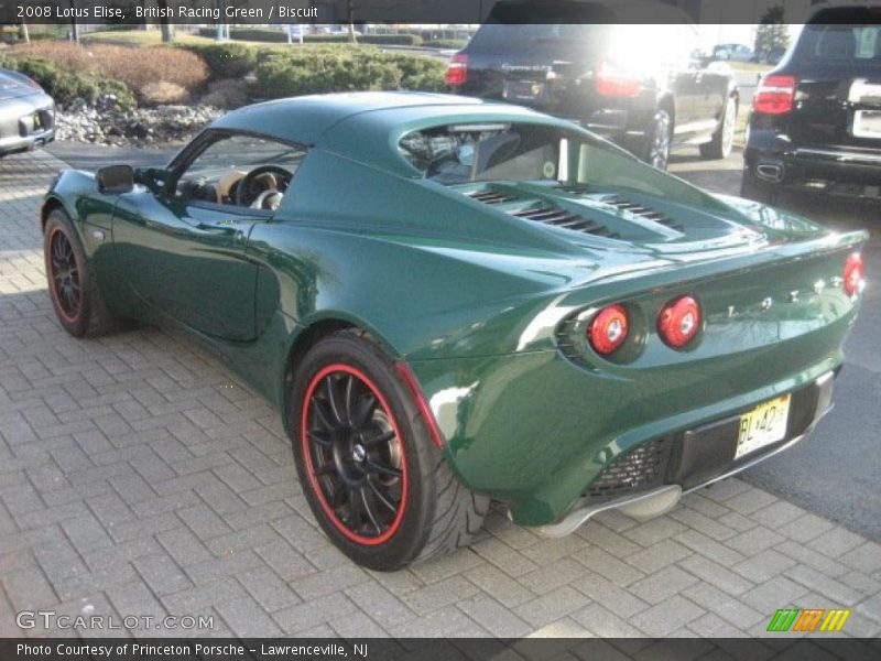 British Racing Green / Biscuit 2008 Lotus Elise