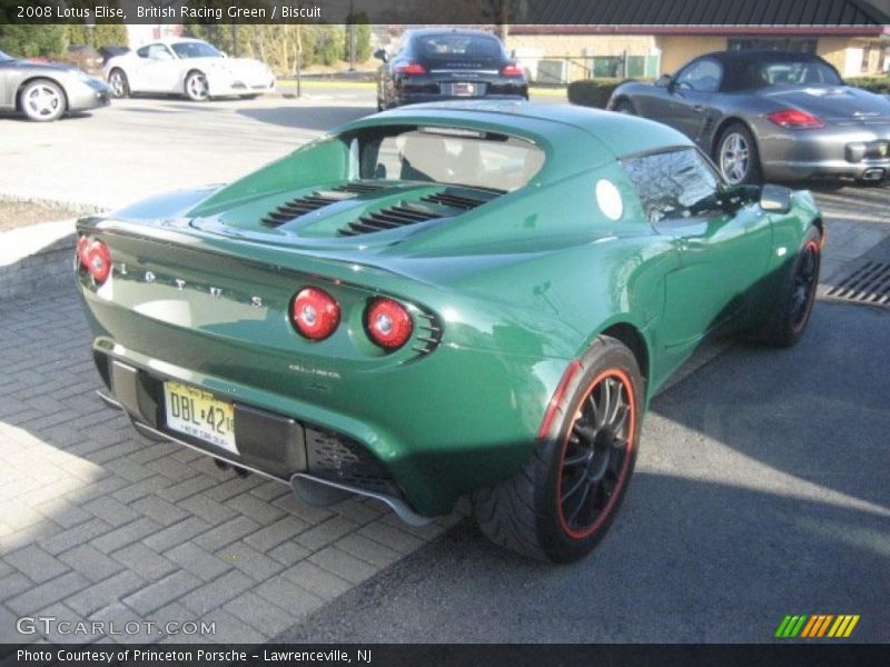 British Racing Green / Biscuit 2008 Lotus Elise