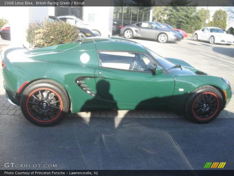 British Racing Green / Biscuit 2008 Lotus Elise