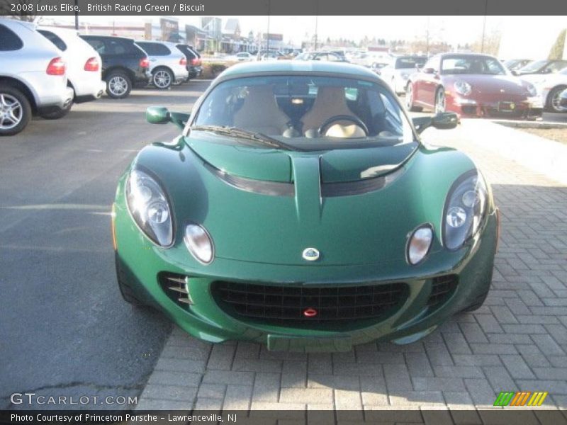 British Racing Green / Biscuit 2008 Lotus Elise
