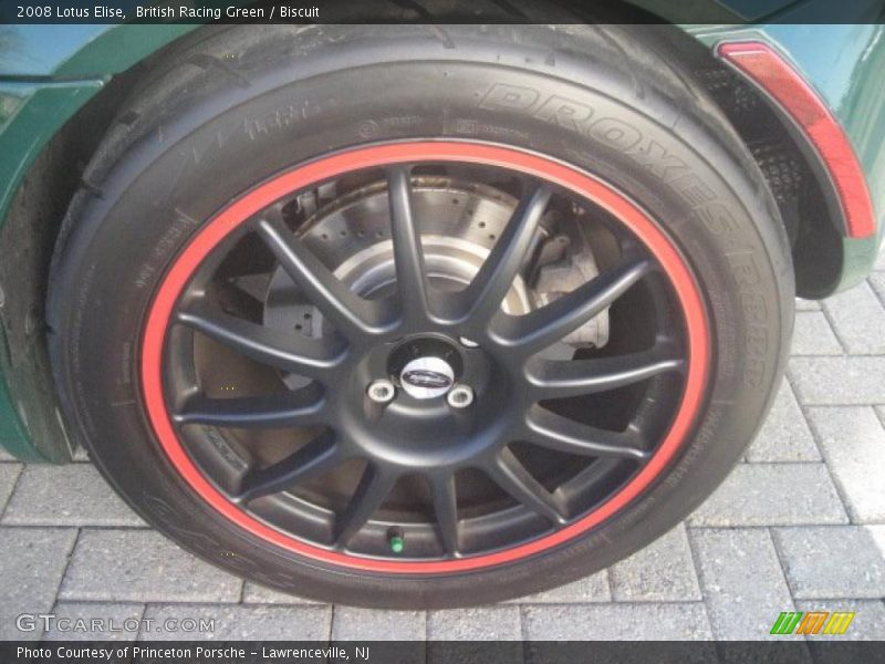 British Racing Green / Biscuit 2008 Lotus Elise