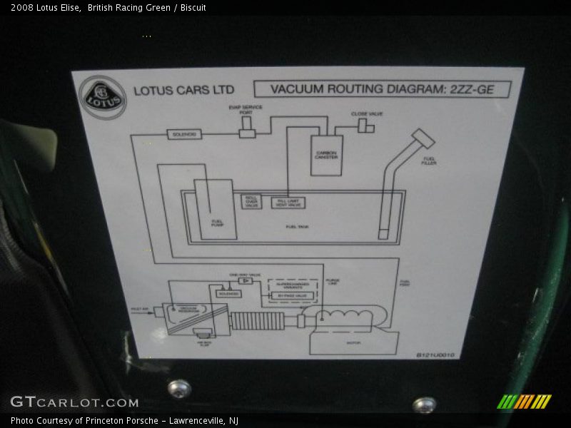 British Racing Green / Biscuit 2008 Lotus Elise