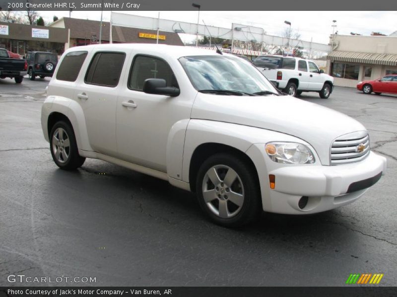 Summit White / Gray 2008 Chevrolet HHR LS