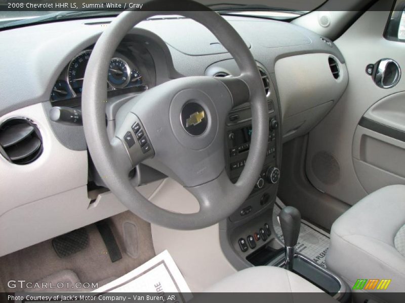 Summit White / Gray 2008 Chevrolet HHR LS