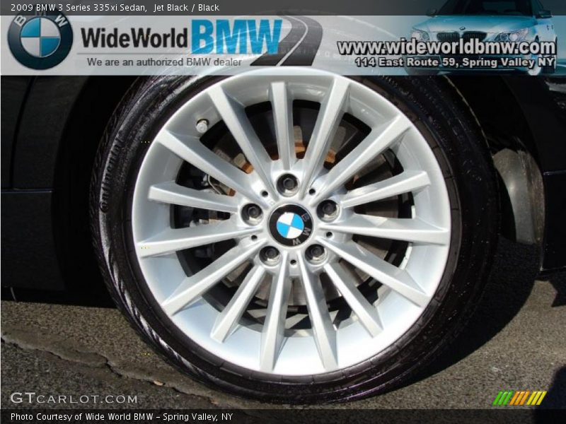 Jet Black / Black 2009 BMW 3 Series 335xi Sedan