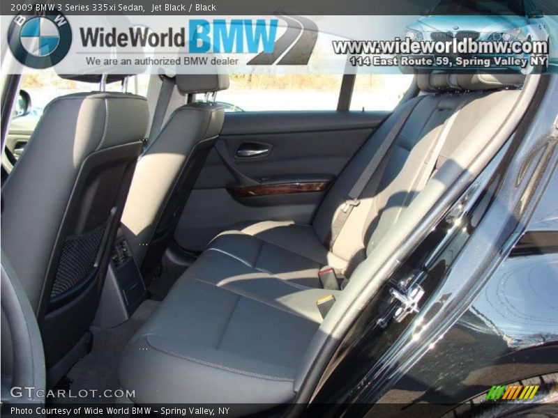 Jet Black / Black 2009 BMW 3 Series 335xi Sedan
