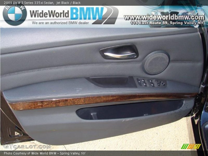 Jet Black / Black 2009 BMW 3 Series 335xi Sedan