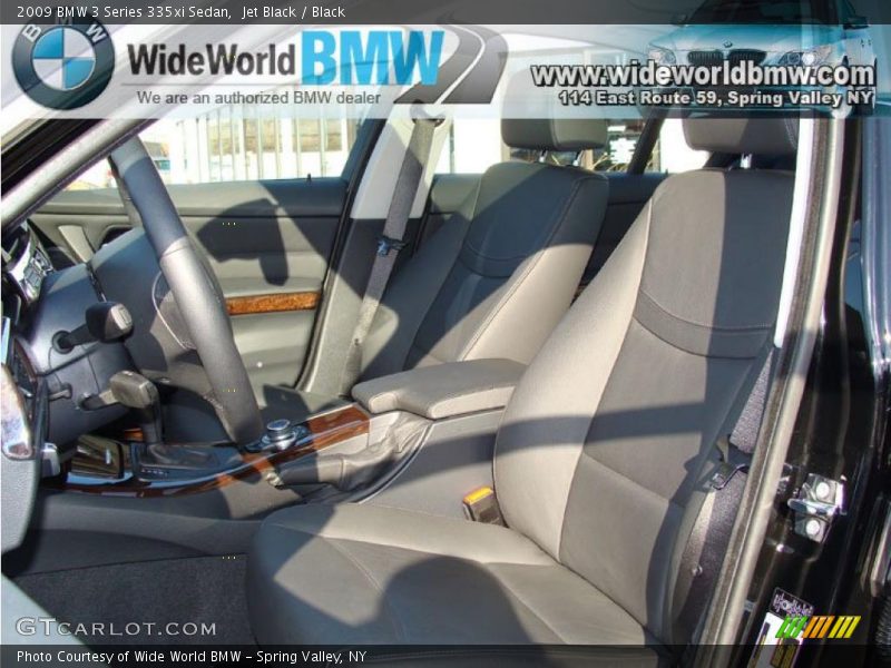 Jet Black / Black 2009 BMW 3 Series 335xi Sedan
