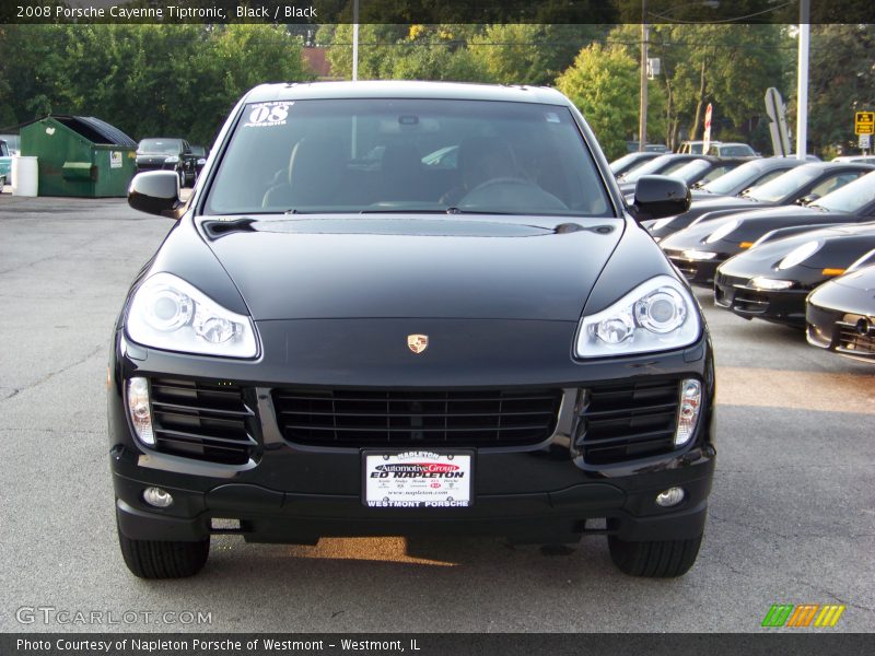 Black / Black 2008 Porsche Cayenne Tiptronic