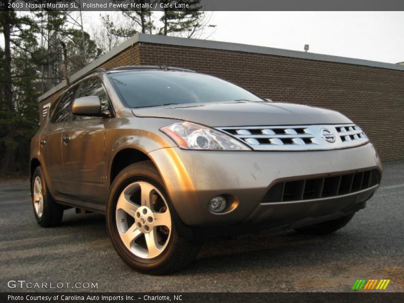 Polished Pewter Metallic / Cafe Latte 2003 Nissan Murano SL