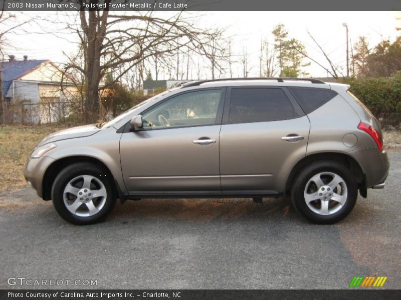 Polished Pewter Metallic / Cafe Latte 2003 Nissan Murano SL