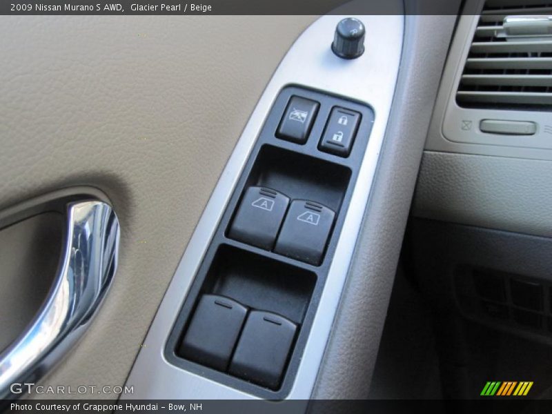 Glacier Pearl / Beige 2009 Nissan Murano S AWD