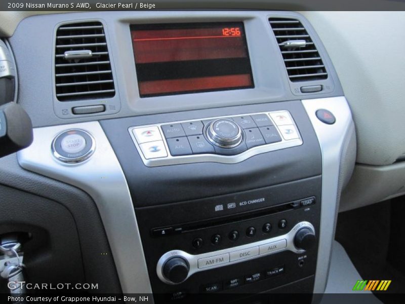 Glacier Pearl / Beige 2009 Nissan Murano S AWD