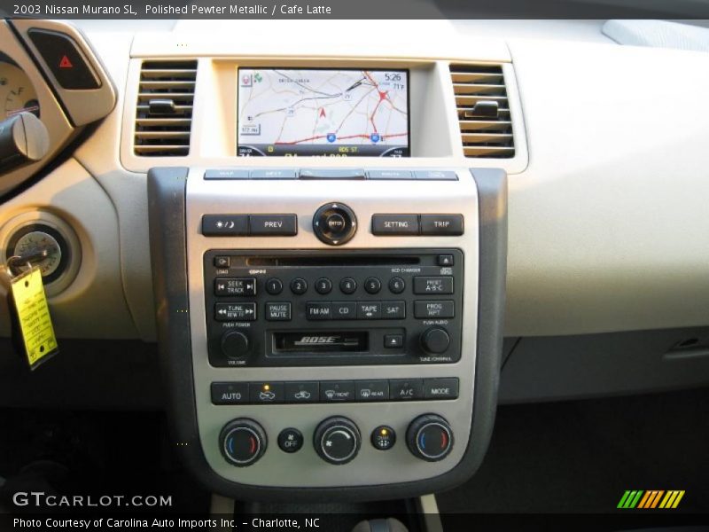 Polished Pewter Metallic / Cafe Latte 2003 Nissan Murano SL