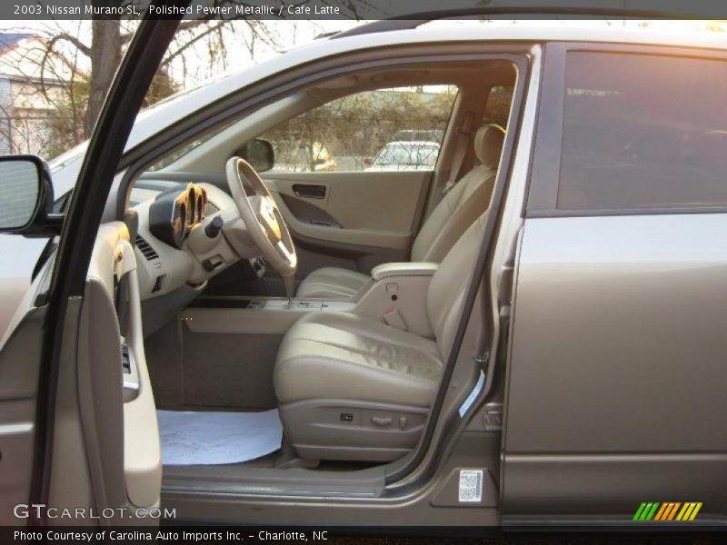 Polished Pewter Metallic / Cafe Latte 2003 Nissan Murano SL