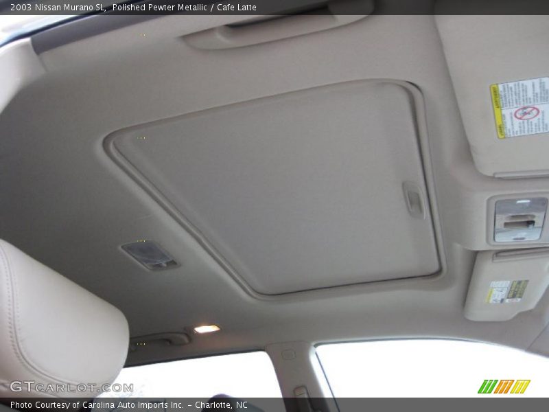 Polished Pewter Metallic / Cafe Latte 2003 Nissan Murano SL