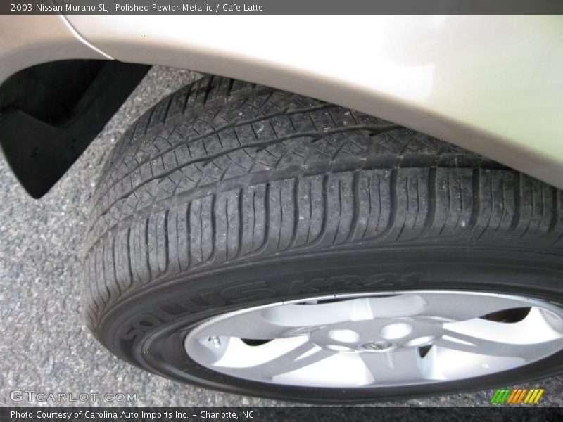 Polished Pewter Metallic / Cafe Latte 2003 Nissan Murano SL