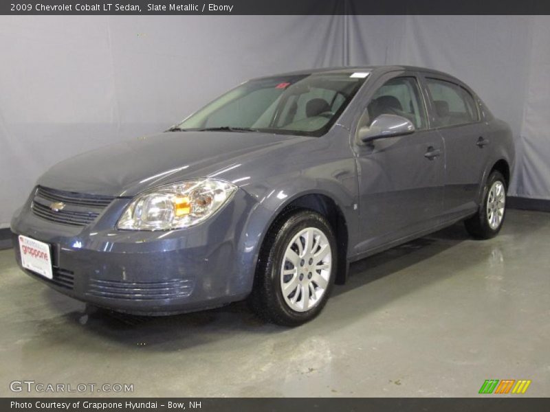 Slate Metallic / Ebony 2009 Chevrolet Cobalt LT Sedan