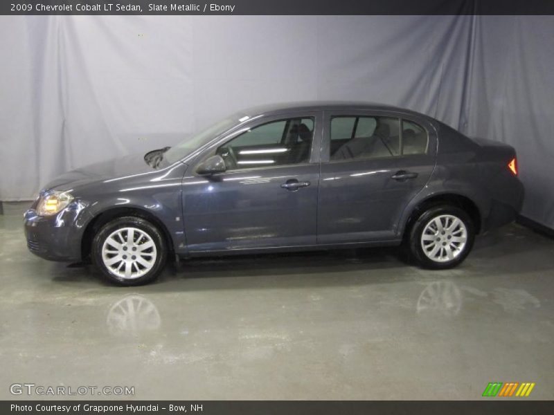 Slate Metallic / Ebony 2009 Chevrolet Cobalt LT Sedan