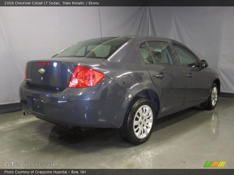 Slate Metallic / Ebony 2009 Chevrolet Cobalt LT Sedan