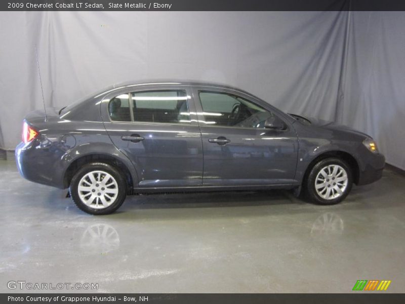 Slate Metallic / Ebony 2009 Chevrolet Cobalt LT Sedan