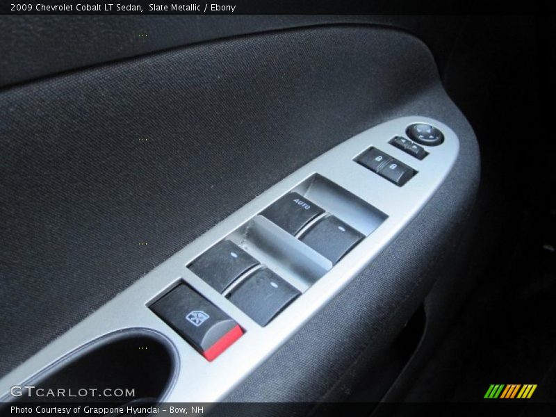 Slate Metallic / Ebony 2009 Chevrolet Cobalt LT Sedan
