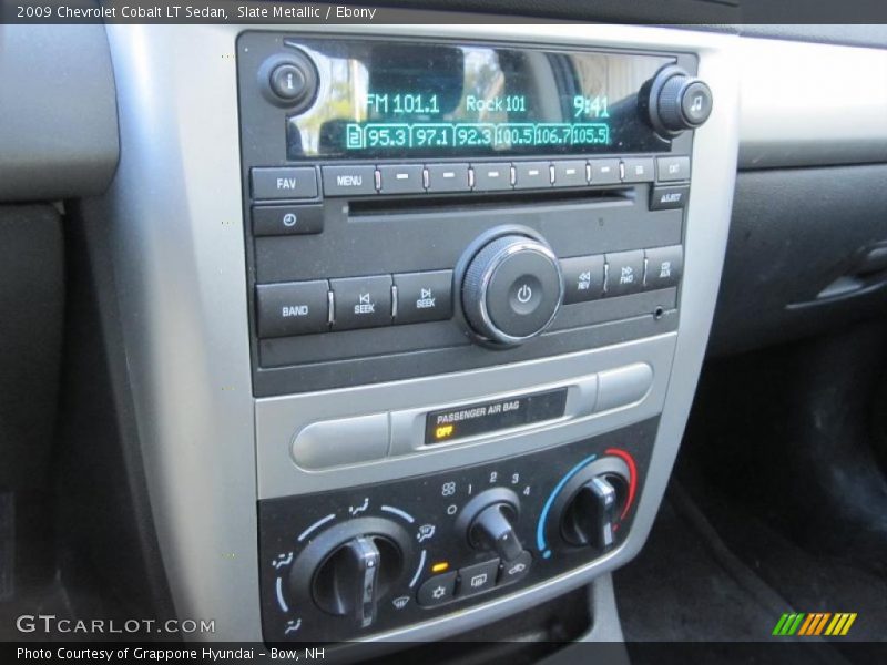 Slate Metallic / Ebony 2009 Chevrolet Cobalt LT Sedan