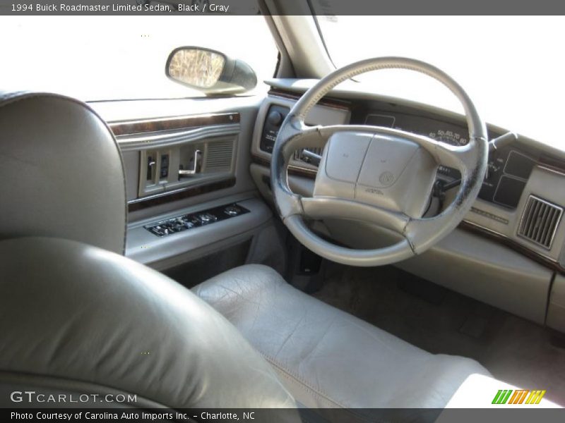 Black / Gray 1994 Buick Roadmaster Limited Sedan