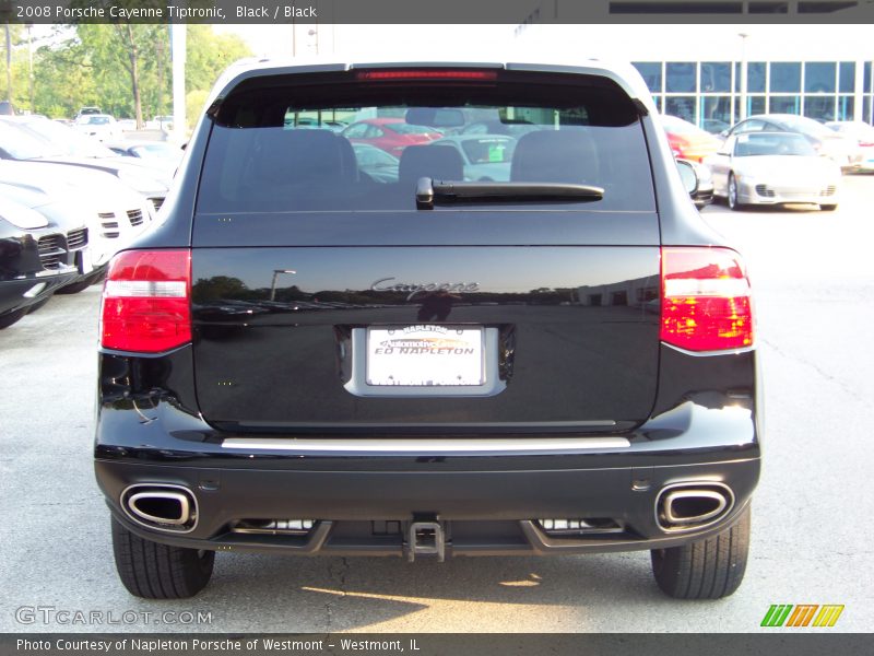 Black / Black 2008 Porsche Cayenne Tiptronic