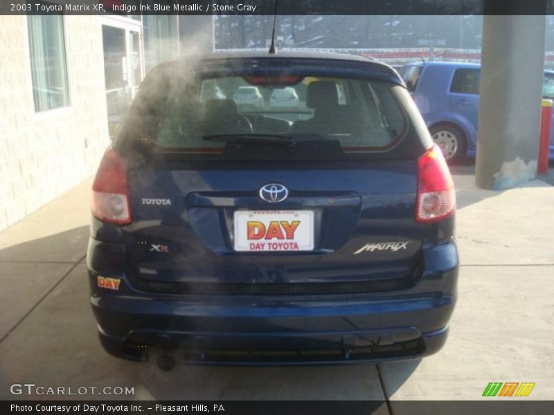 Indigo Ink Blue Metallic / Stone Gray 2003 Toyota Matrix XR
