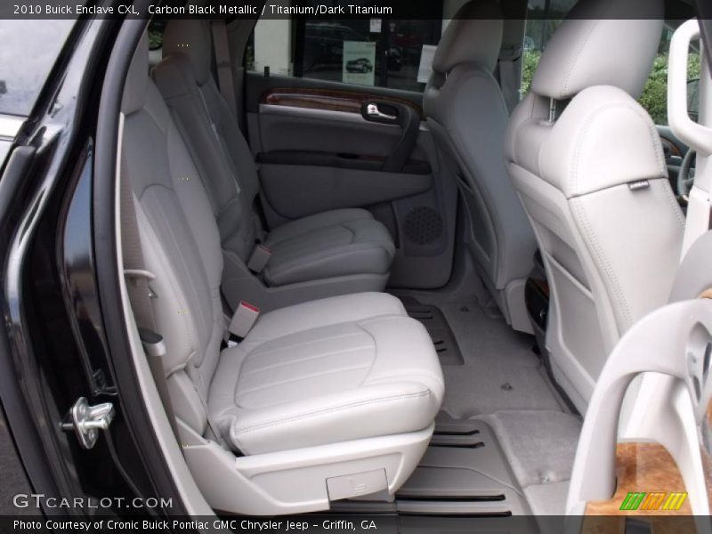 Carbon Black Metallic / Titanium/Dark Titanium 2010 Buick Enclave CXL