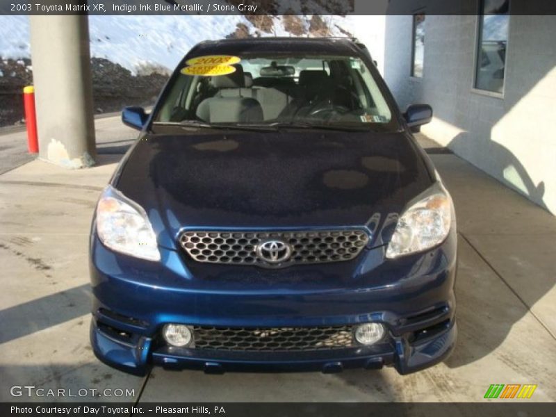 Indigo Ink Blue Metallic / Stone Gray 2003 Toyota Matrix XR