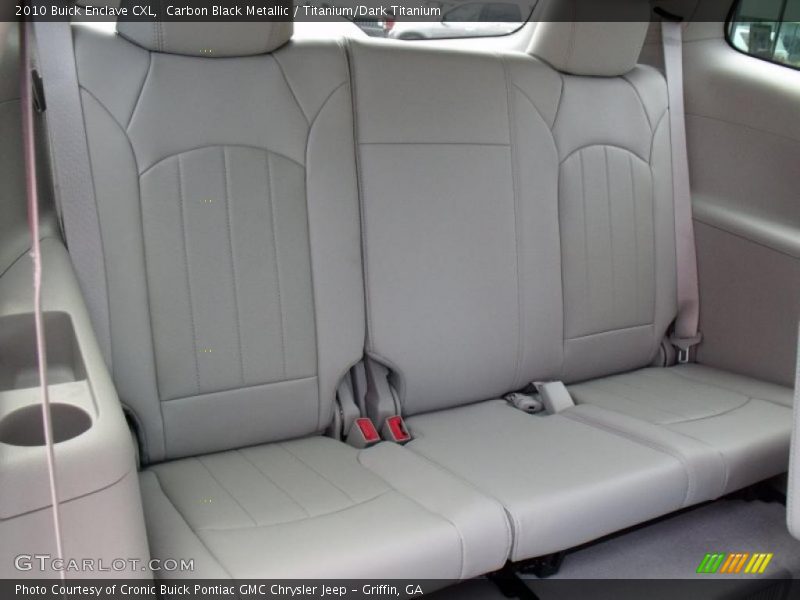 Carbon Black Metallic / Titanium/Dark Titanium 2010 Buick Enclave CXL