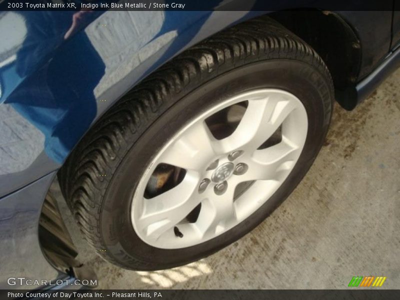 Indigo Ink Blue Metallic / Stone Gray 2003 Toyota Matrix XR