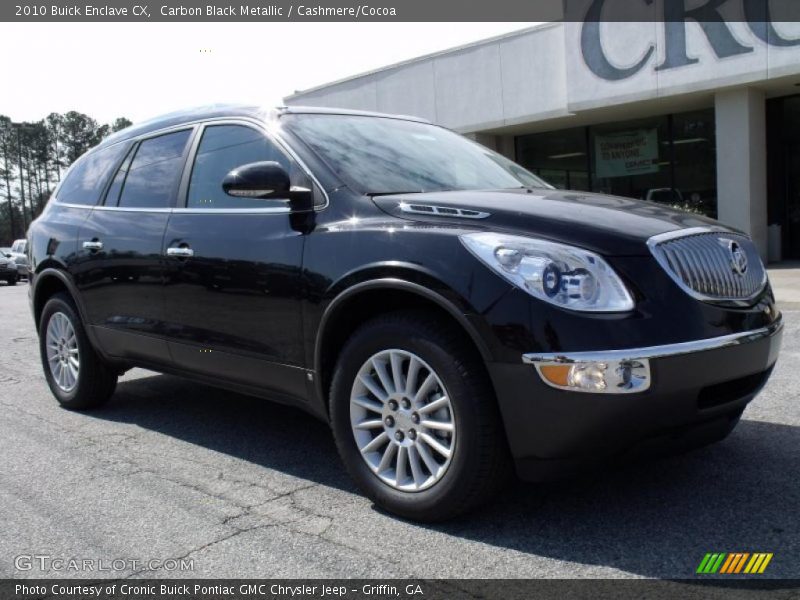 Carbon Black Metallic / Cashmere/Cocoa 2010 Buick Enclave CX