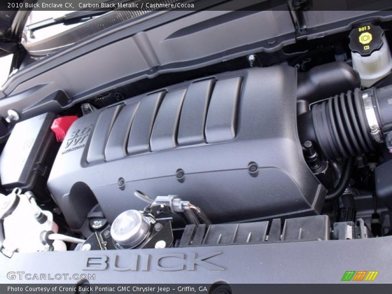 Carbon Black Metallic / Cashmere/Cocoa 2010 Buick Enclave CX
