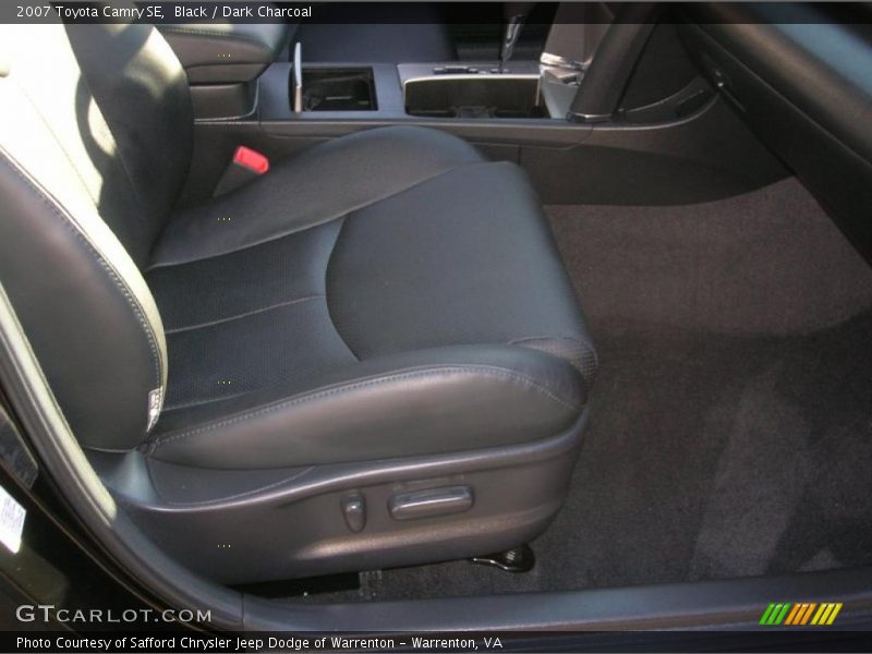 Black / Dark Charcoal 2007 Toyota Camry SE