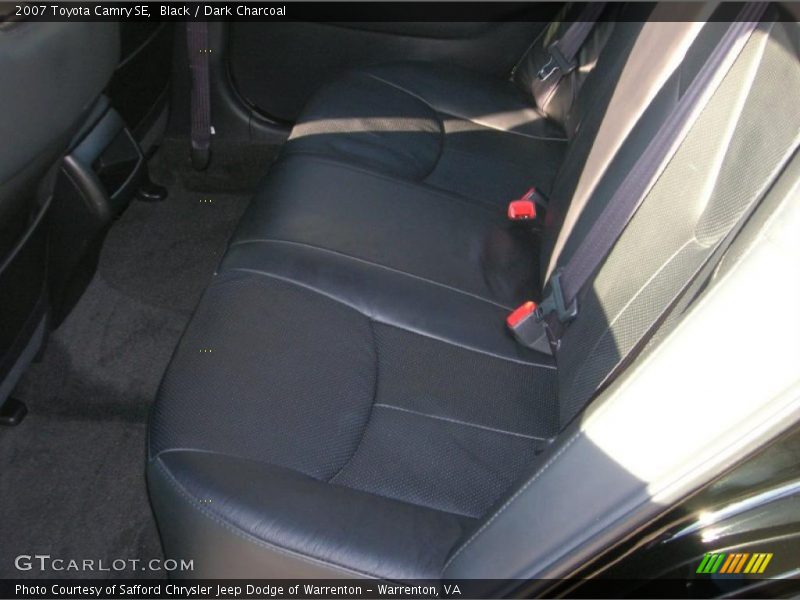 Black / Dark Charcoal 2007 Toyota Camry SE