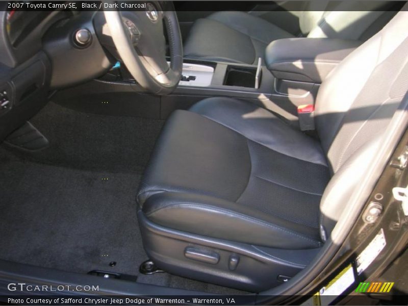 Black / Dark Charcoal 2007 Toyota Camry SE